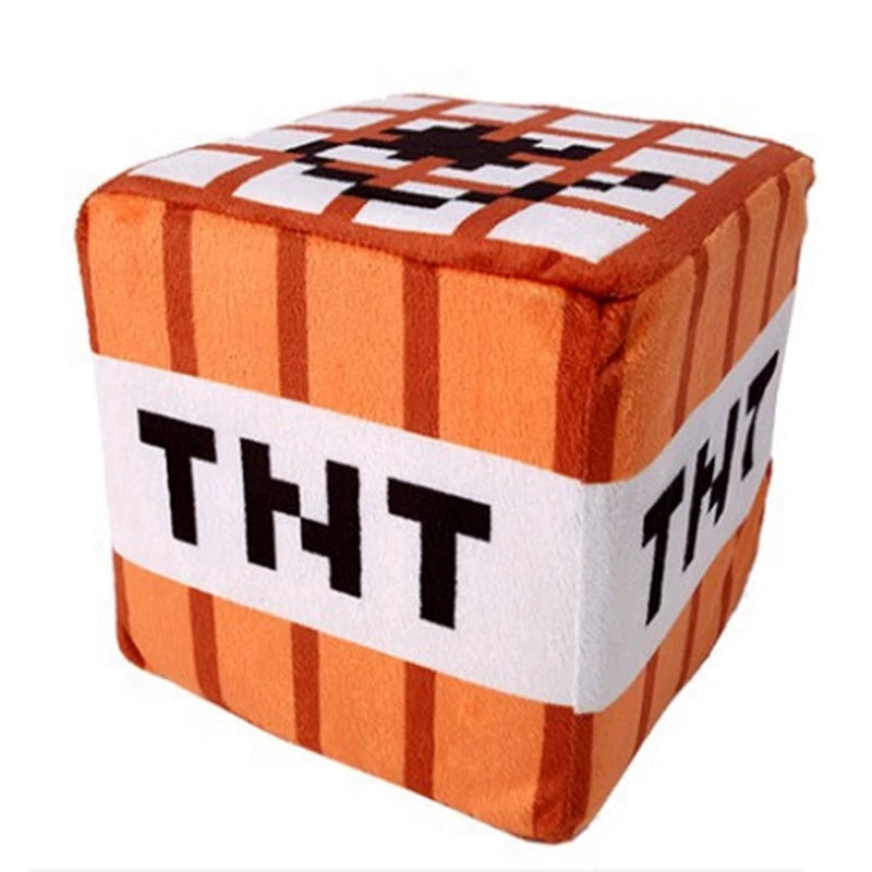 Tnt Plush Pillow Cube & Toy Key Chain