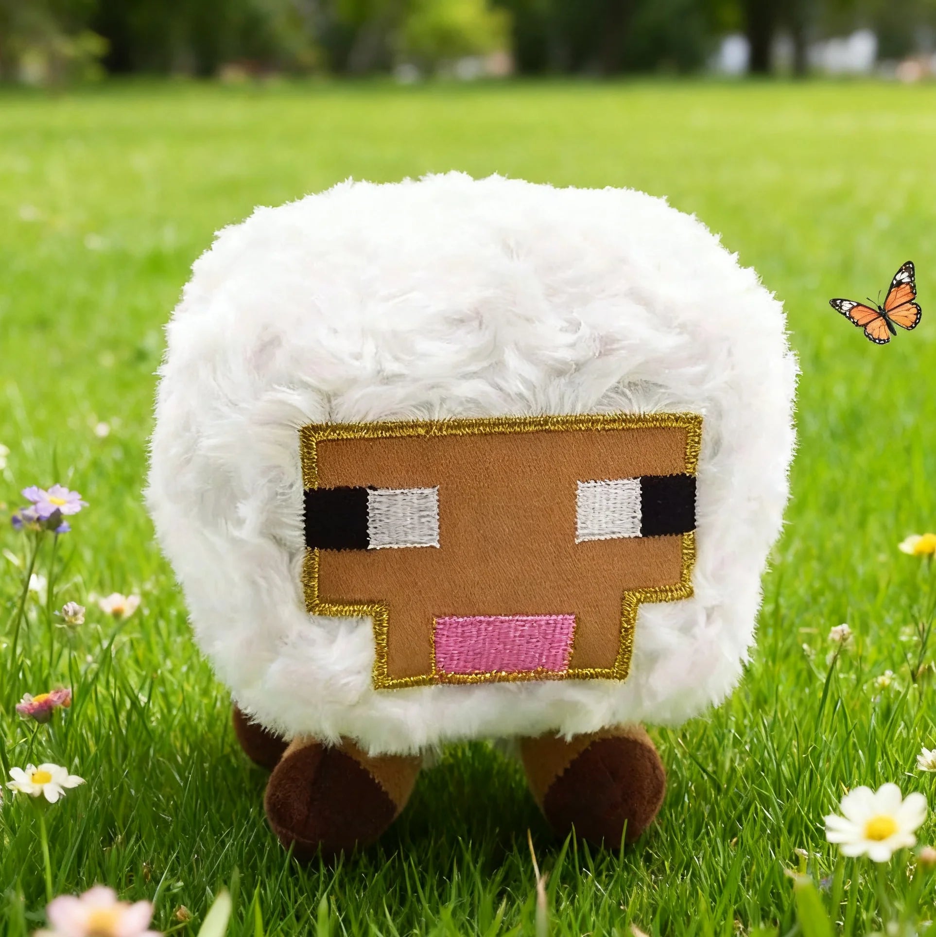 White Sheep Plush Toy