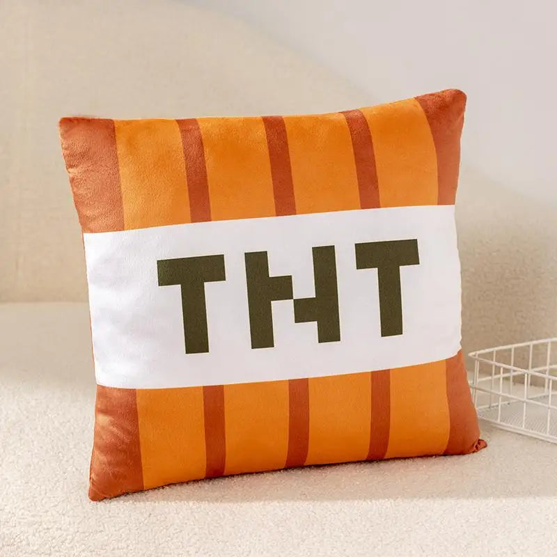 Tnt Plush Pillow Cube & Toy Key Chain