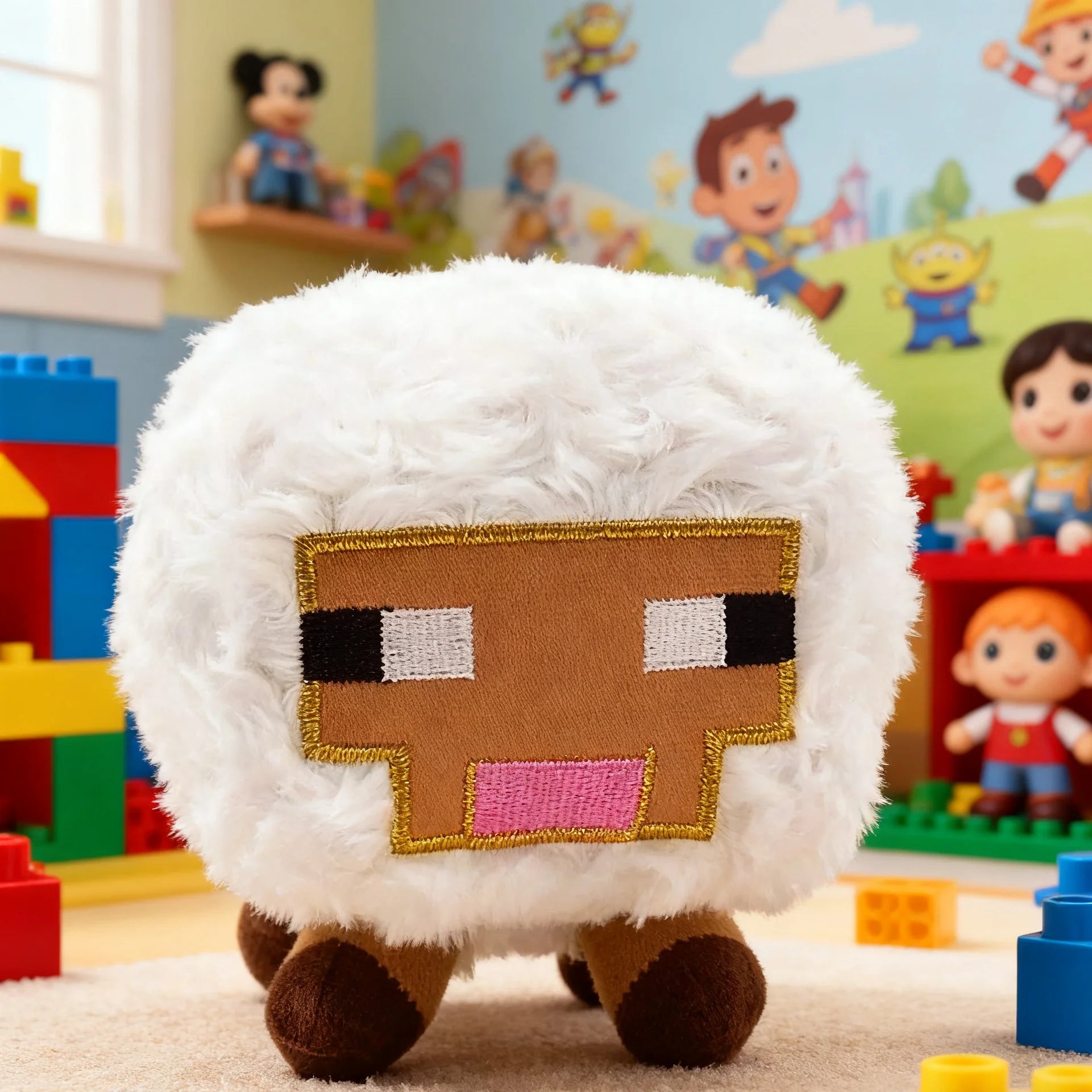 White Sheep Plush Toy